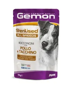 Gemon Hrana Umeda Caini Steril Pui si Curcan 100gr