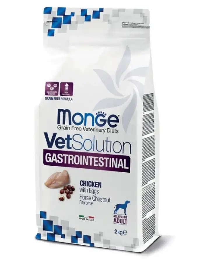 MONGE Vetsolution Canine GastroIntestinal Adult 2kg MONGE Vetsolution Canine GastroIntestinal Adult 2kg