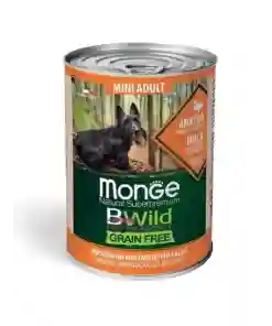 MONGE BWild Dog Mini Adult Rata, Dovleac si Zucchini 400gr