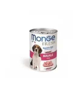 MONGE FRESH Dog Pate Adult cu Porc 400gr