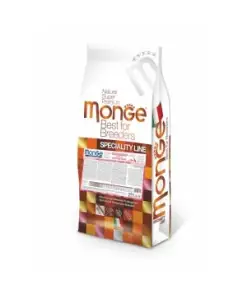 MONGE Dog SL Superpremium Puppy & Junior Miel si Orez 15kg