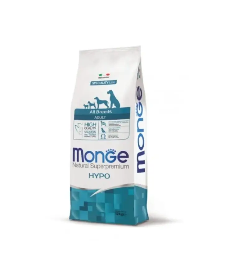 Monge Speciality Line Dog Adult Hypoallergenic Fish 24/12 - 15kg Monge Speciality Line Dog Adult Hypoallergenic Fish 24/12 - 15kg