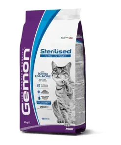 Gemon Hrana Uscata Pisici Sterilizate cu Ton & Somon 2kg