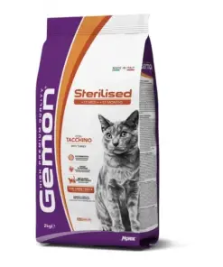 Gemon Hrana Uscata Pisici Sterilizate cu Curcan 2kg