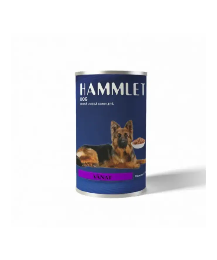 HAMMLET Hrana Umeda Caini Adulti cu Vanat 1240gr HAMMLET Hrana Umeda Caini Adulti cu Vanat 1240gr
