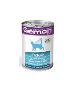 Gemon Hrana Pisici Sterilizate cu Ton si Peste Oceanic 415gr