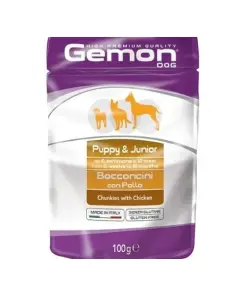 Gemon Hrana Umeda Puppy si Junior cu Pui 100gr