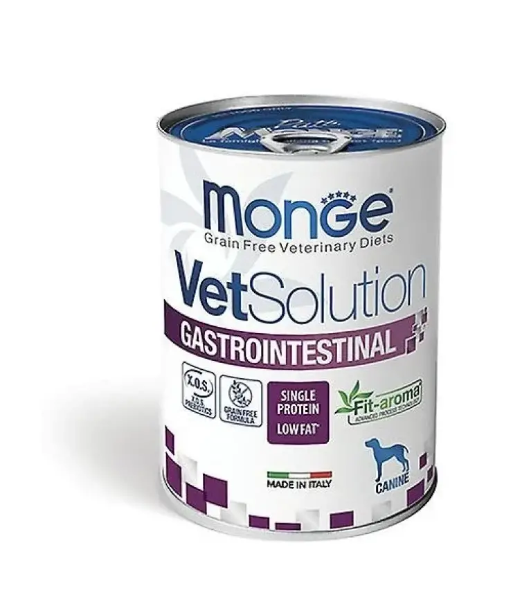 Monge Dog Vetsolution Gastrointestinal Pate cu Ton 400gr Monge Dog Vetsolution Gastrointestinal Pate cu Ton 400gr