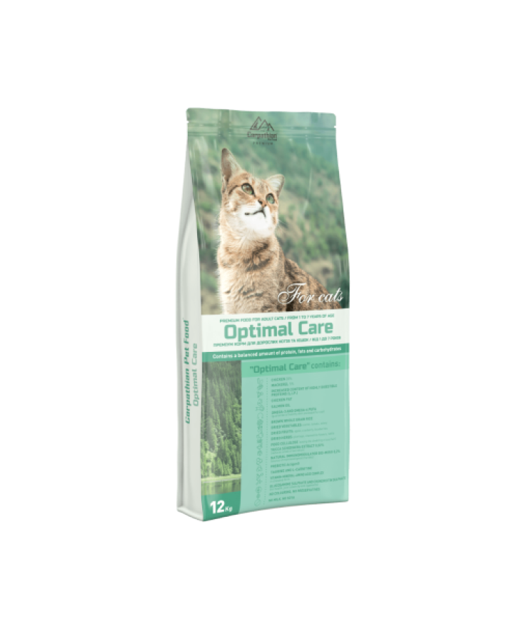 Carpathian Optimal Care Hrana Uscata Pisici 1.5kg Carpathian Optimal Care Hrana Uscata Pisici 1.5kg
