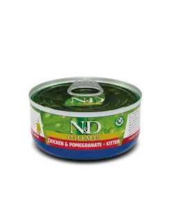 N&D Prime Kitten cu Pui si Rodie 70gr