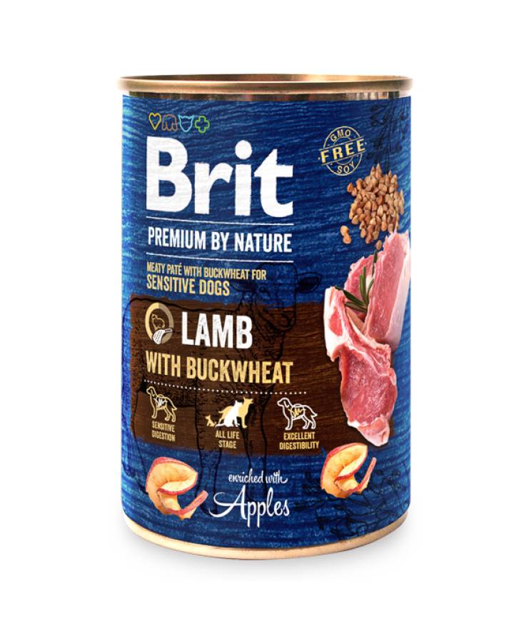Brit Premium by Nature Lamb with Buckwheat 400gr