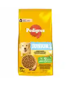 Pedigree Hrana Uscata Caini Juniori M/L Pasare si Legume 12Kg