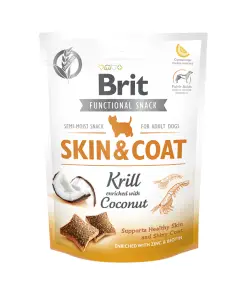 Brit Care Dog Snack Skin and Coat Krill 150gr