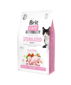 Brit Care Cat GF Hrana Uscata Pisici Sterilized Sensitive 2kg