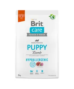 Brit Care Dog Hypoallergenic Puppy cu Miel si Orez 3kg