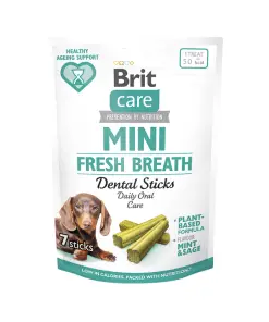 Brit Care Dog Mini Treats Fresh Breath 7buc-120gr