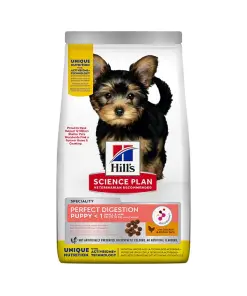 Hill's SP Puppy Small & Mini Perfect Digestion cu Pui 1.5kg