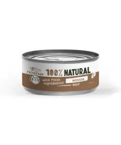 Fresh Farm Cat Mousse pate with Beef 85gr