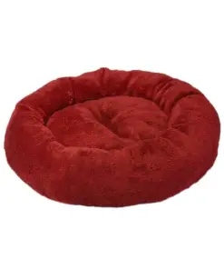 4DOG Deluxe Culcus Rotund Plush S 52x9cm Rosu