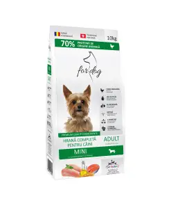 Hrana Uscata Caini FOR DOG Mini Adult 10kg