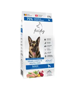 Hrana Uscata Caini FOR DOG Maxi Adult 10kg