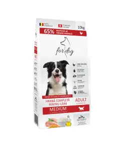 Hrana Uscata Caini FOR DOG Medium Adult 10kg
