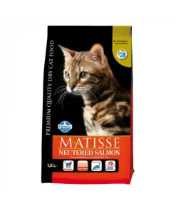 MATISSE Hrana Uscata Pisici Sterilizat Somon 1,5kg