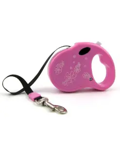 4DOG DELUXE Lesa Retractabila Caini Talie Mini Color 3m