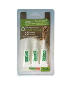 PILOU Pipeta Antiparazitara Caine Talie Mica 3x1.5ml