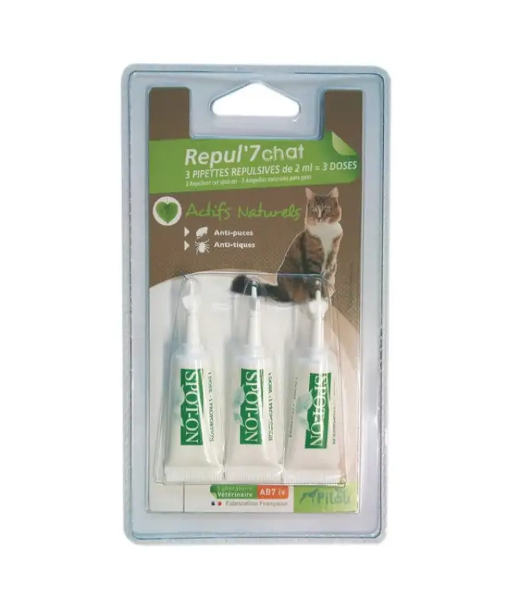PILOU Pipeta Antiparazitara Pisica 3x1ml PILOU Pipeta Antiparazitara Pisica 3x1ml