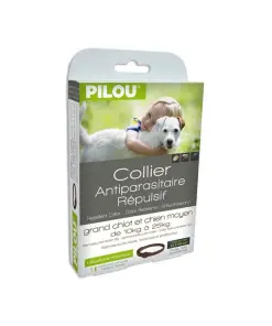 PILOU Zgarda Antiparazitara Caine Talie Medie 60cm