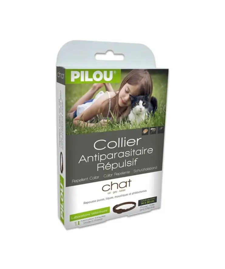 PILOU Zgarda Antiparazitara Pisica 35cm PILOU Zgarda Antiparazitara Pisica 35cm