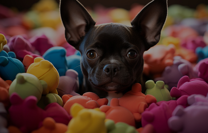 Jucarii de plus pentru caini